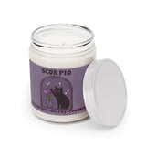 Scorpio Cat Astrology Candle