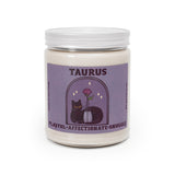 Taurus Cat Astrology Candle