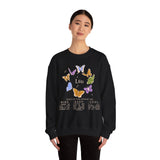 Leo Butterfly Astrology Crewneck