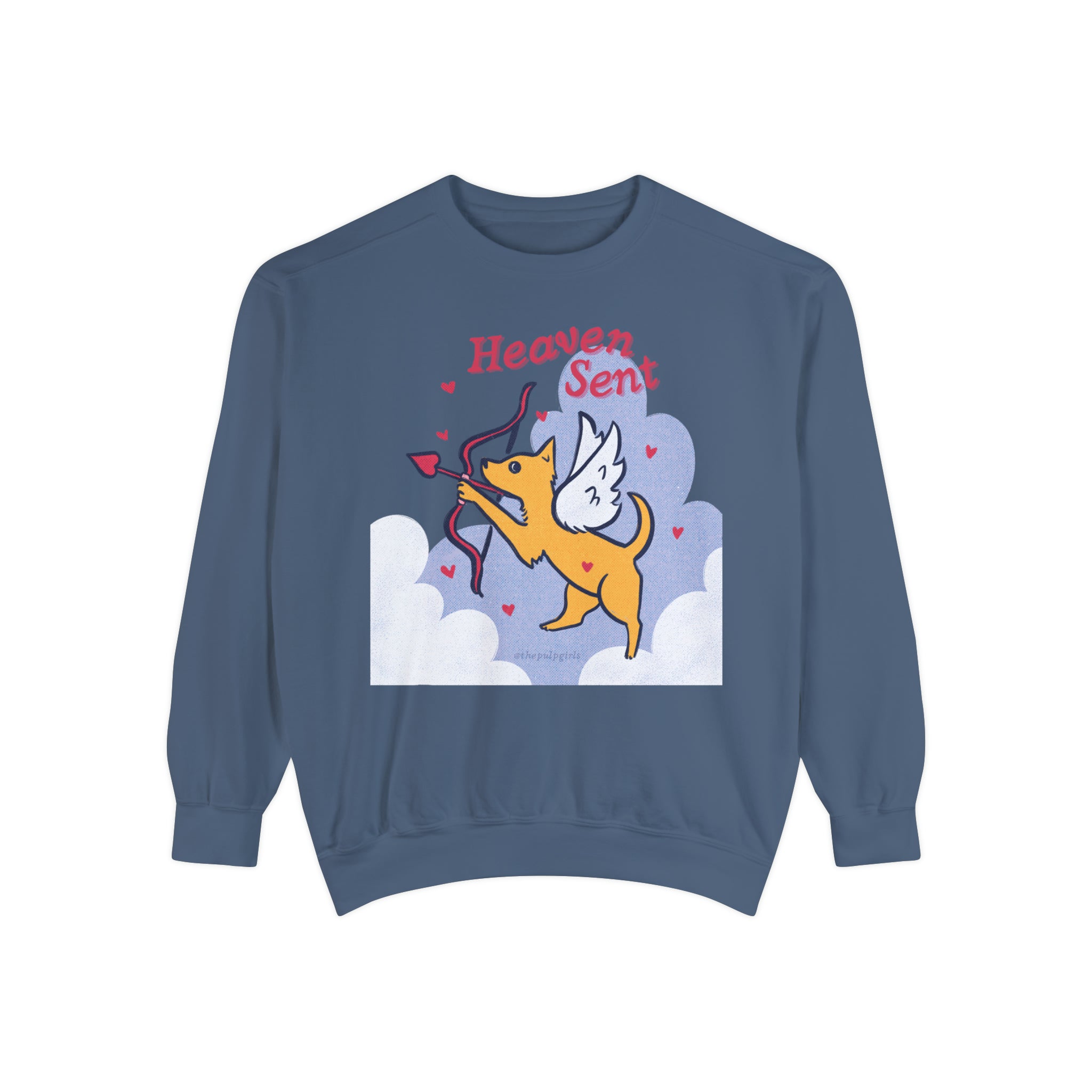 Heaven-Sent Cupid Dog Sweatshirt