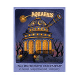 Aquarius Autumn Home Astrology Art Print