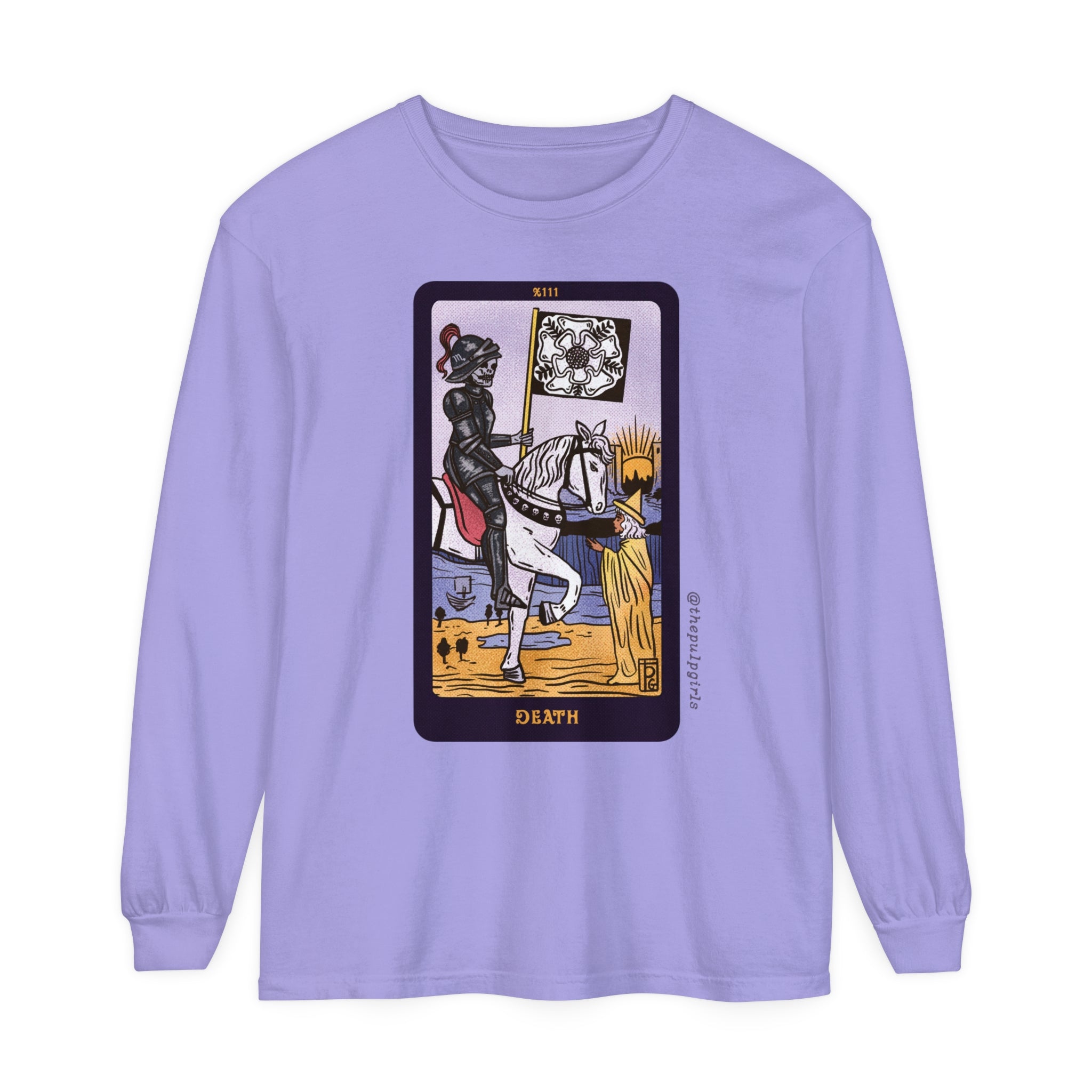 Death Tarot Long Sleeve Tee