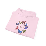 Aries Butterfly Astrology Hoodie