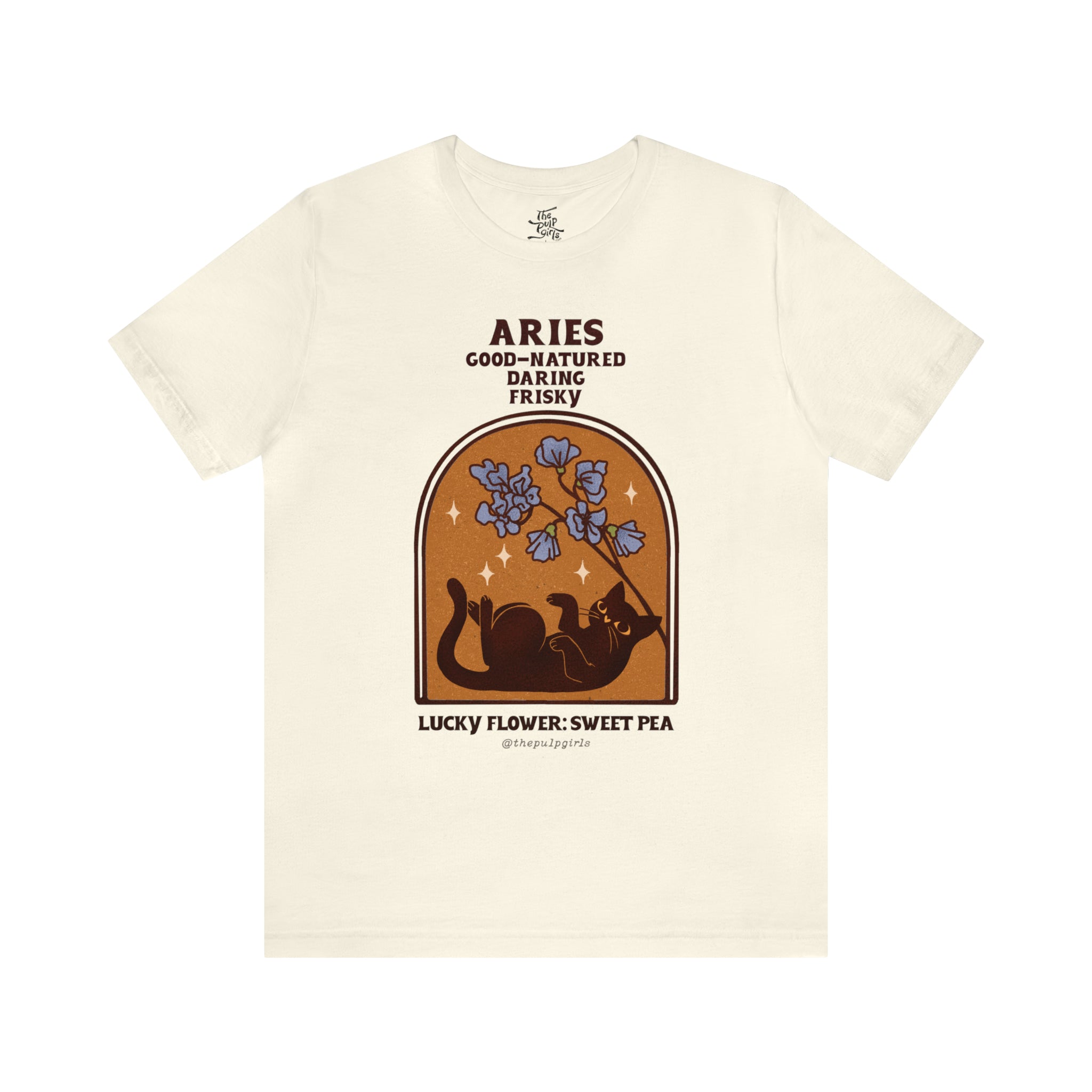 Aries Cat Astrology Tee