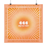 444 Angel Number Matte Art Print