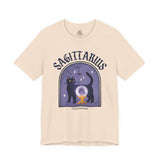 Sagittarius Spooky Cat Astrology Tee
