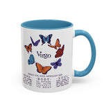 Virgo Butterfly Astrology Mug
