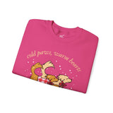 Cold Paws, Warm Hearts Crewneck Sweater