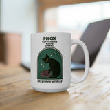 Pisces Cat Astrology Mug