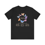 Aquarius Astrology Butterfly Tee