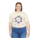 Libra Astrology Butterfly Tee