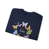 Leo Butterfly Astrology Crewneck