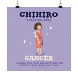 Studio Ghibli Fan - Chihiro - Cancer - Art Print