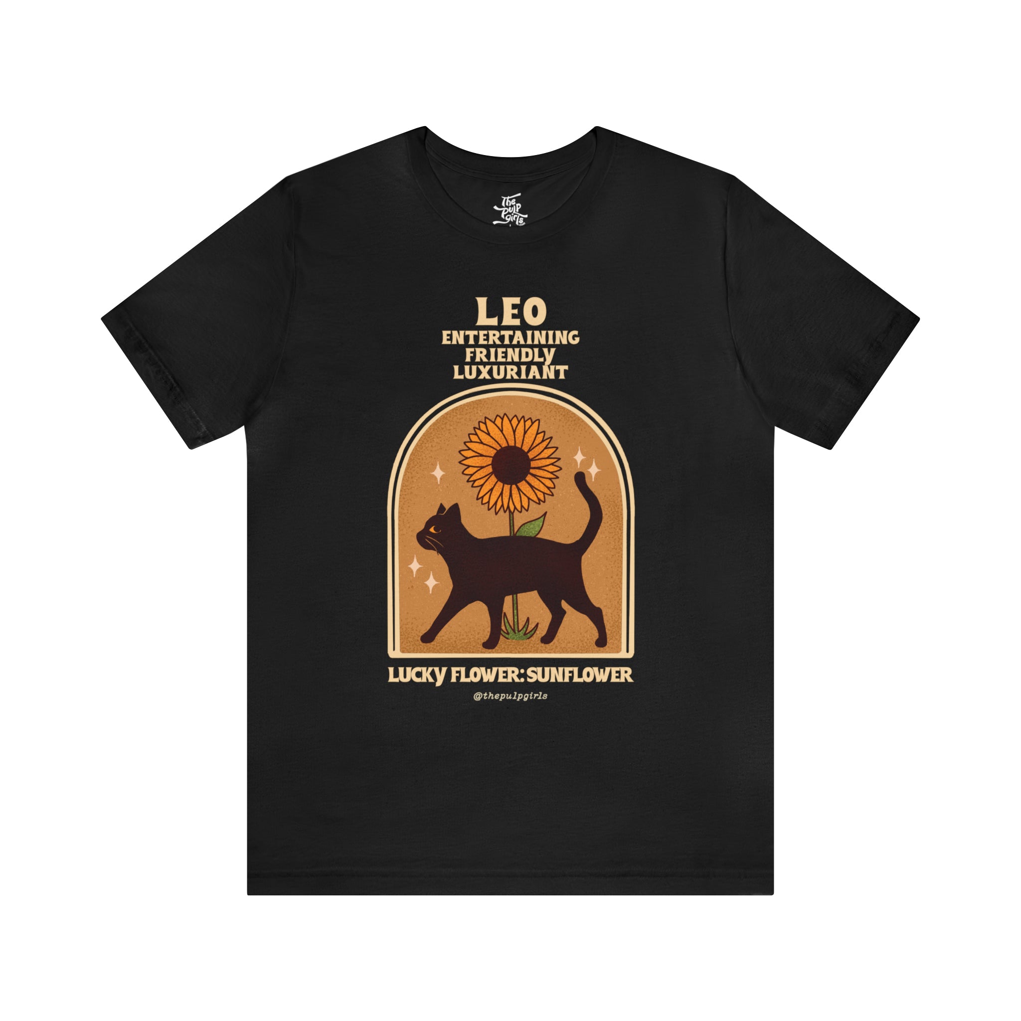 Leo Cat Astrology Tee