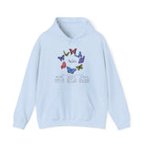 Aries Butterfly Astrology Hoodie
