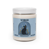 Virgo Cat Astrology Candle