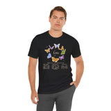 Leo Astrology Butterfly Tee