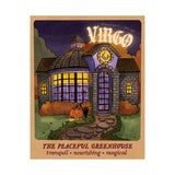 Virgo Autumn Home Astrology Art Print