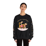 Cold Paws, Warm Hearts Crewneck Sweater