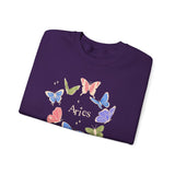 Aries Butterfly Astrology Crewneck