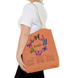 Scorpio Butterfly Astrology Tote