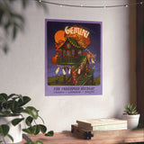 Gemini Autumn Home Astrology Art Print
