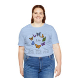 Leo Astrology Butterfly Tee