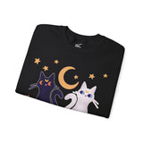 Cosmic Cat Besties Crewneck