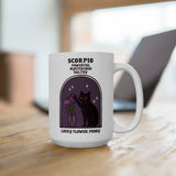 Scorpio Cat Astrology Mug