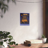Aquarius Autumn Home Astrology Art Print