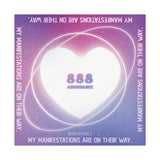 888 Angel Number Matte Art Print