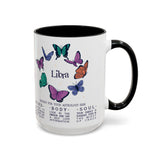 Libra Butterfly Astrology Mug