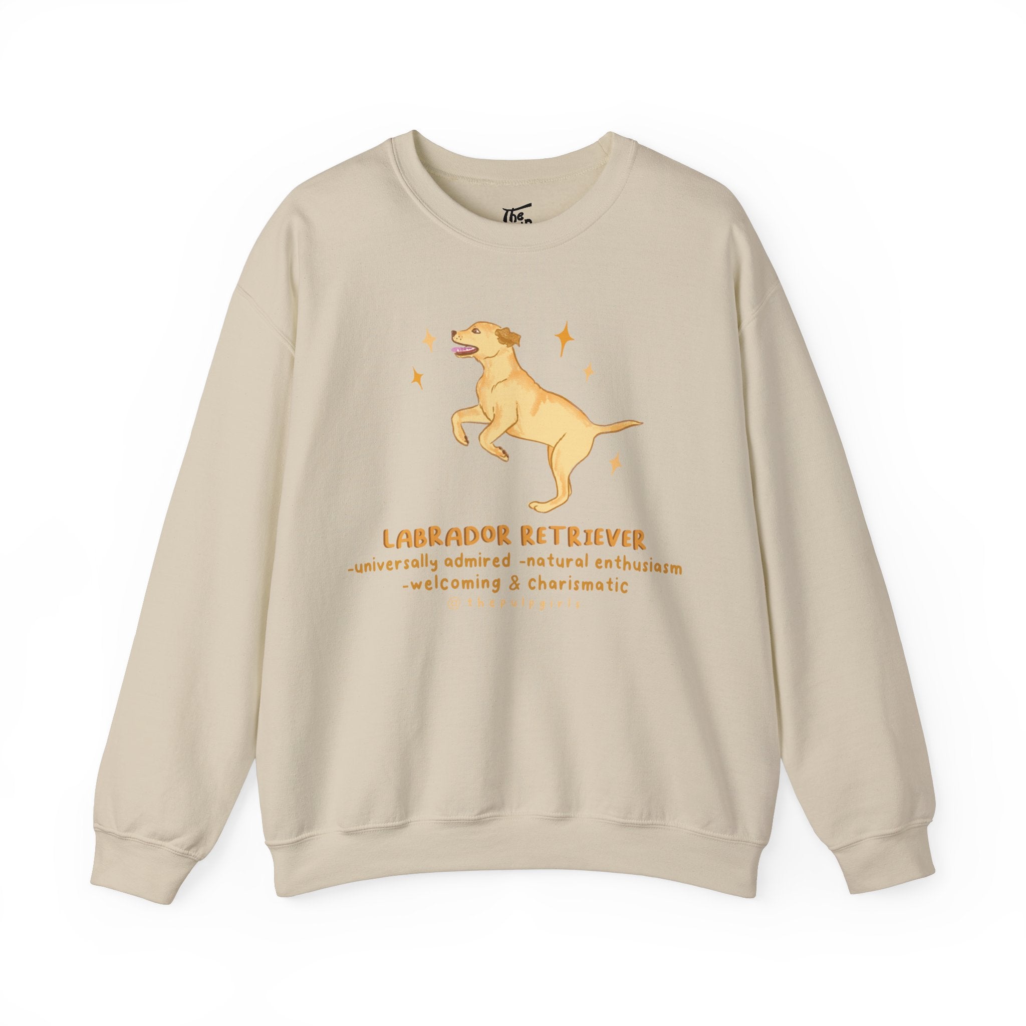 Labrador Retriever Dog Crewneck Sweatshirt