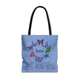 Taurus Butterfly Astrology Tote