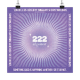 222 Angel Number Matte Art Print