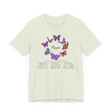 Pisces Astrology Butterfly Tee
