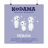 Studio Ghibli Fan - Kodama - Virgo - Art Print