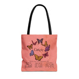 Cancer Butterfly Astrology Tote
