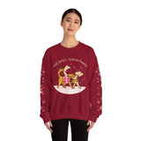 Cold Paws, Warm Hearts Crewneck Sweater