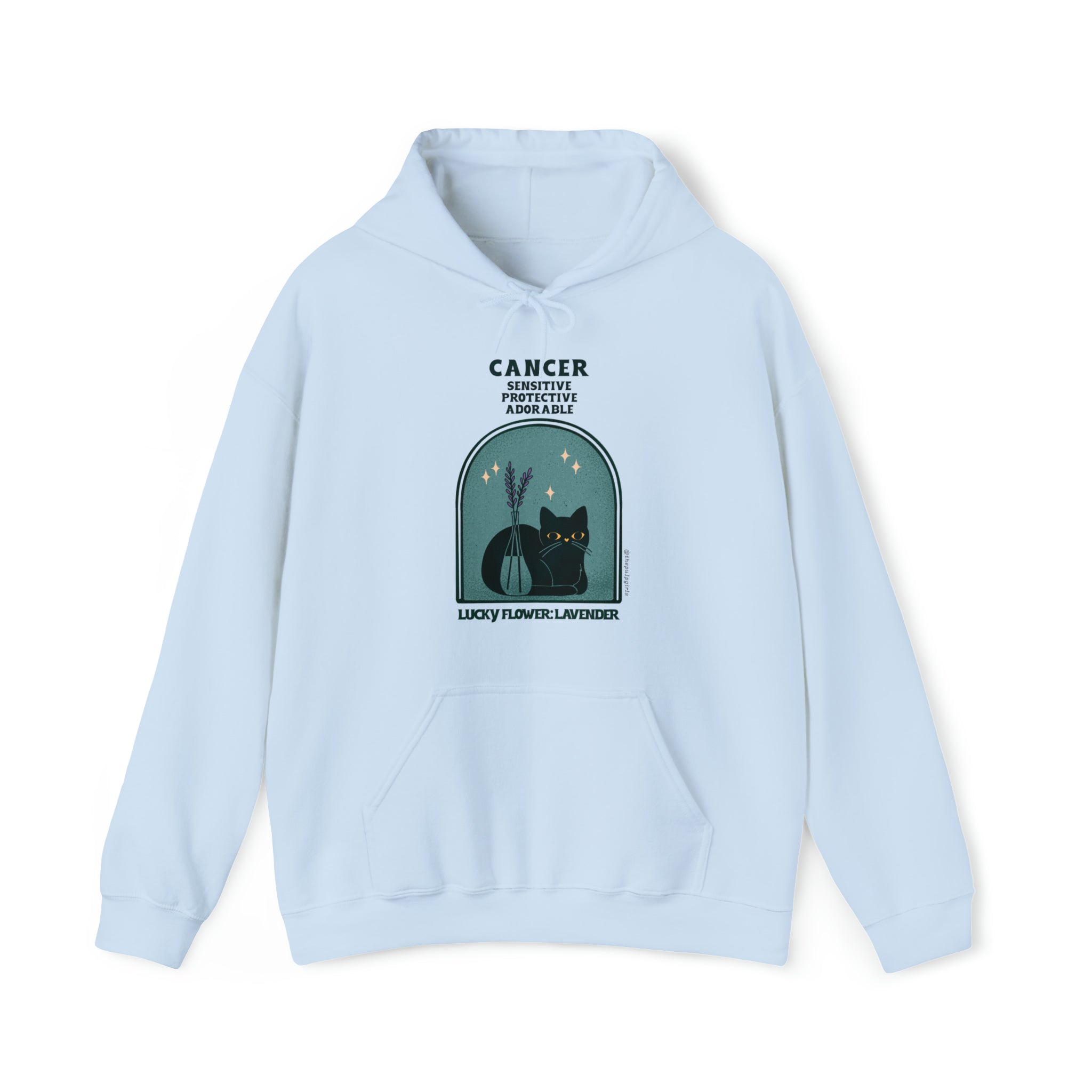 Cancer Cat Astrology Hoodie