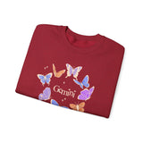 Gemini Butterfly Astrology Crewneck
