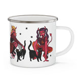 Demon Darling Enamel Mug
