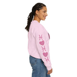 Pisces Lover Dog Astrology Crewneck