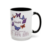 Gemini Butterfly Astrology Mug