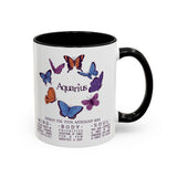 Aquarius Butterfly Astrology Mug