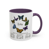Leo Butterfly Astrology Mug