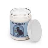 Capricorn Cat Astrology Candle