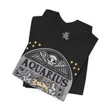 Memento Mori Astrology Tee - Aquarius