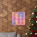 Angel Number Matte Art Print