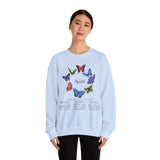 Aries Butterfly Astrology Crewneck